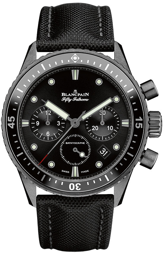 Blancpain Fifty Fathoms Bathyscaphe Ceramic Men's Watch