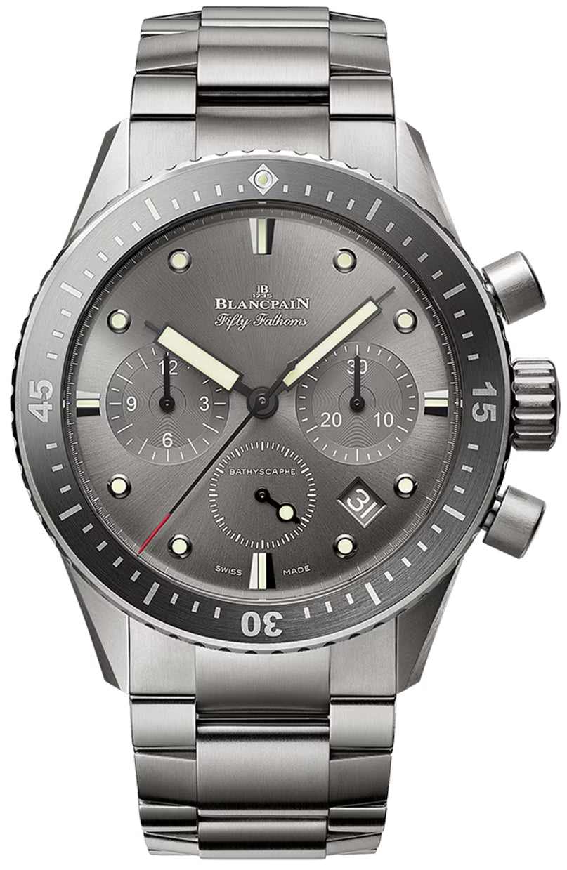 Blancpain Fifty Fathoms Bathyscaphe Titanium Men's Watch