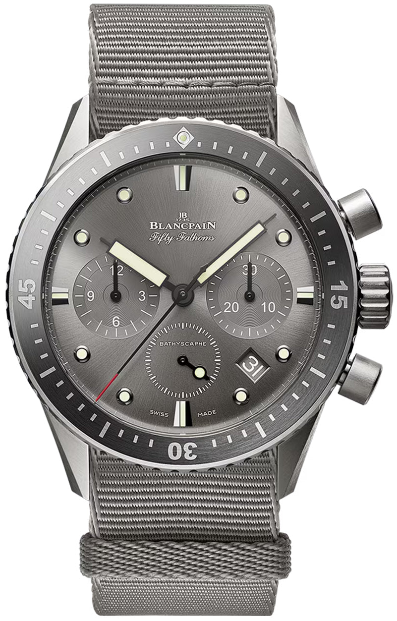 Blancpain Fifty Fathoms Bathyscaphe Titanium Men's Watch