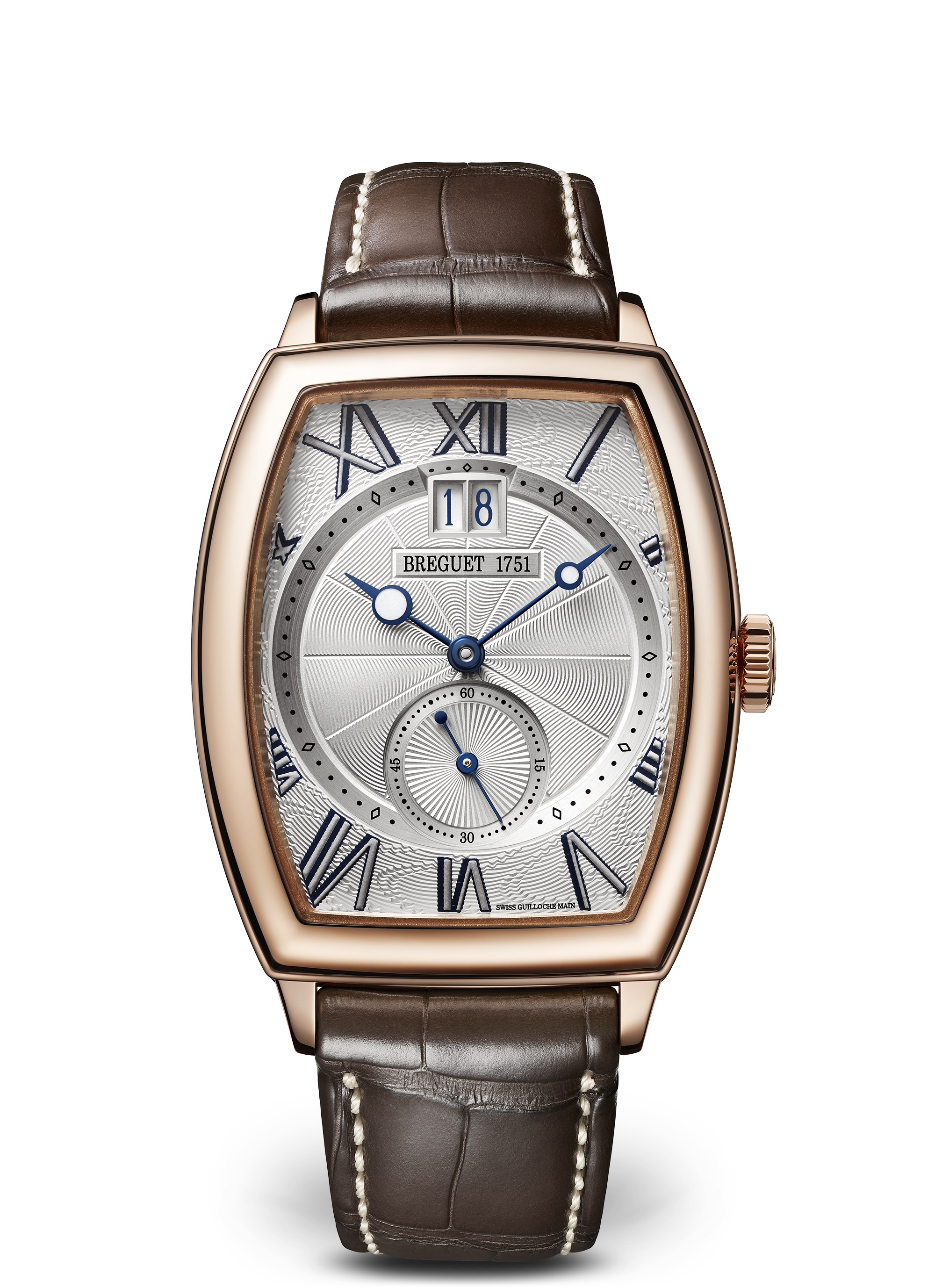 Breguet Héritage 5410 Big Date 18K Rose Gold Men's Watch