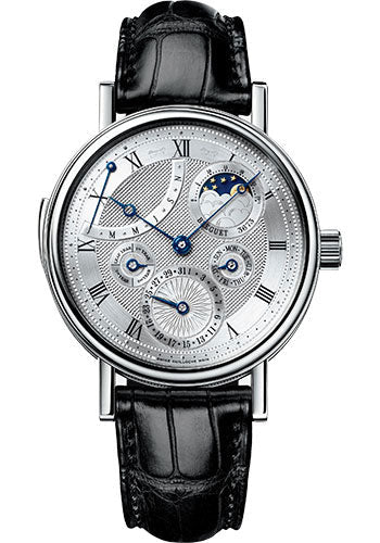 Breguet Classique complications 5447 18K White Gold Men's Watch