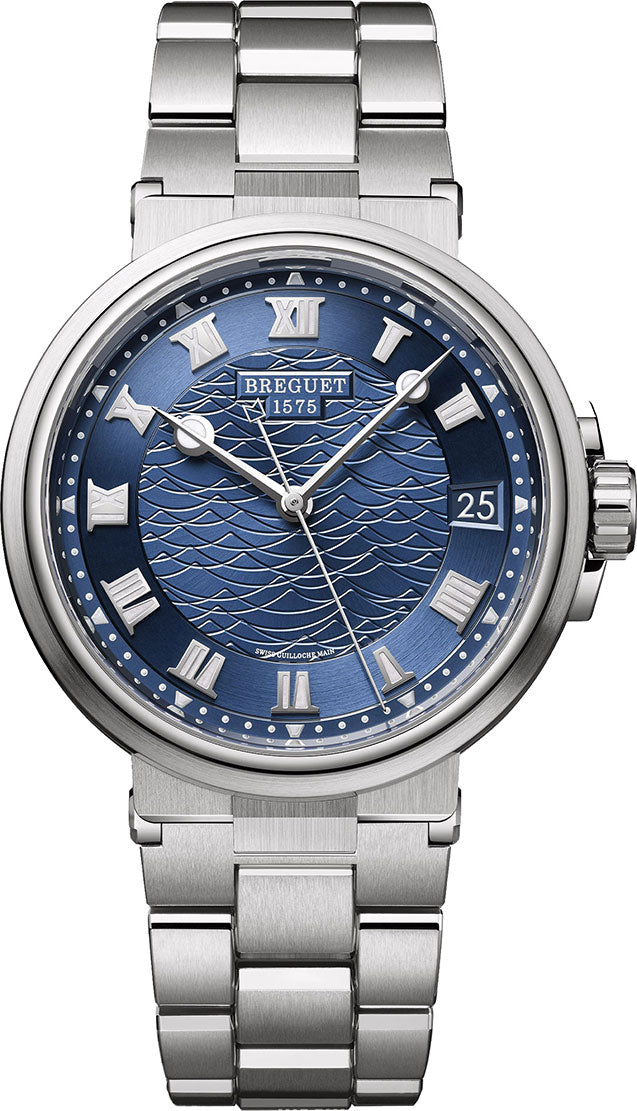Breguet Marine 5517 18K White Gold Men's Watch
