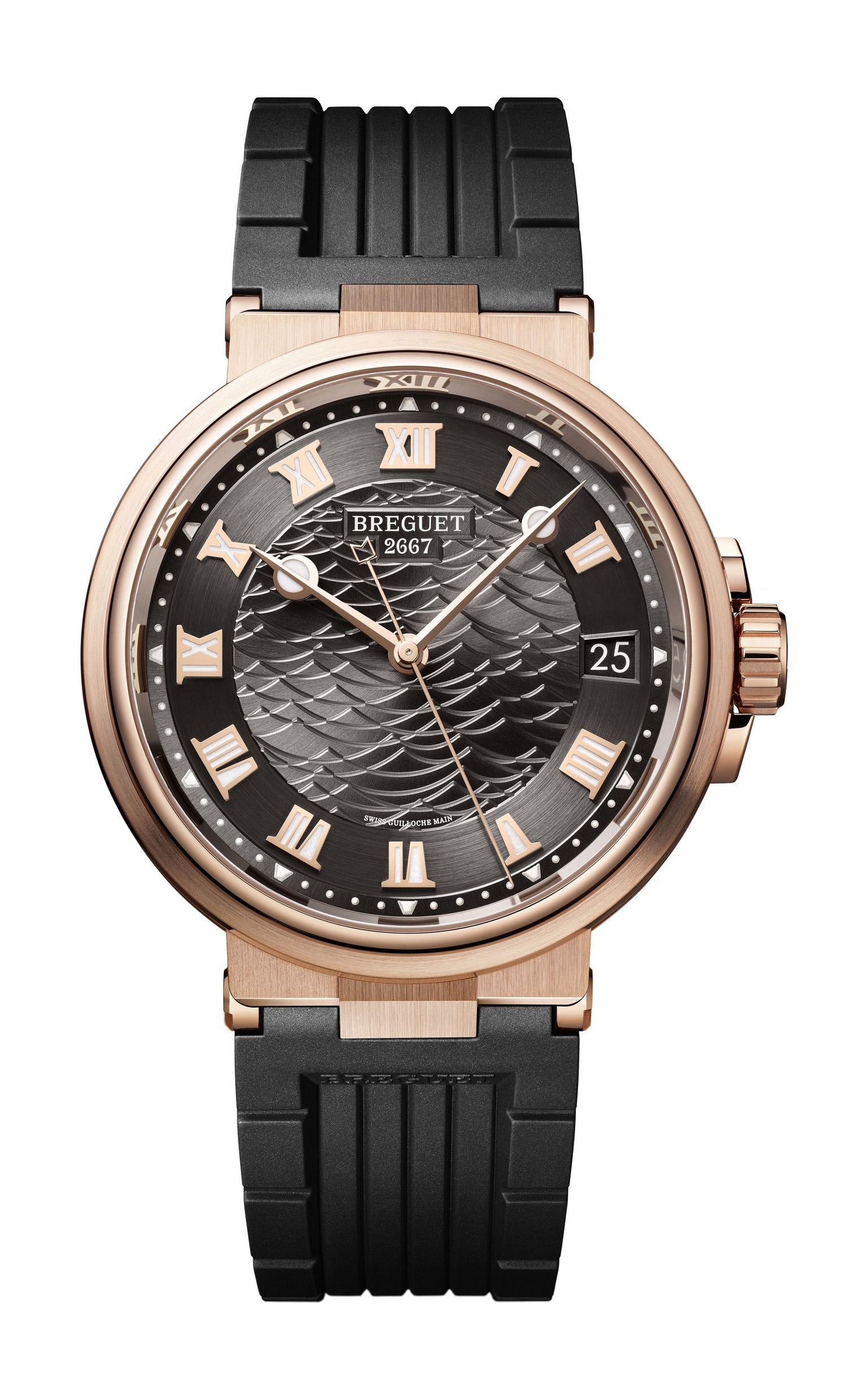 Breguet Marine 5517 18K Rose Gold Men's Watch