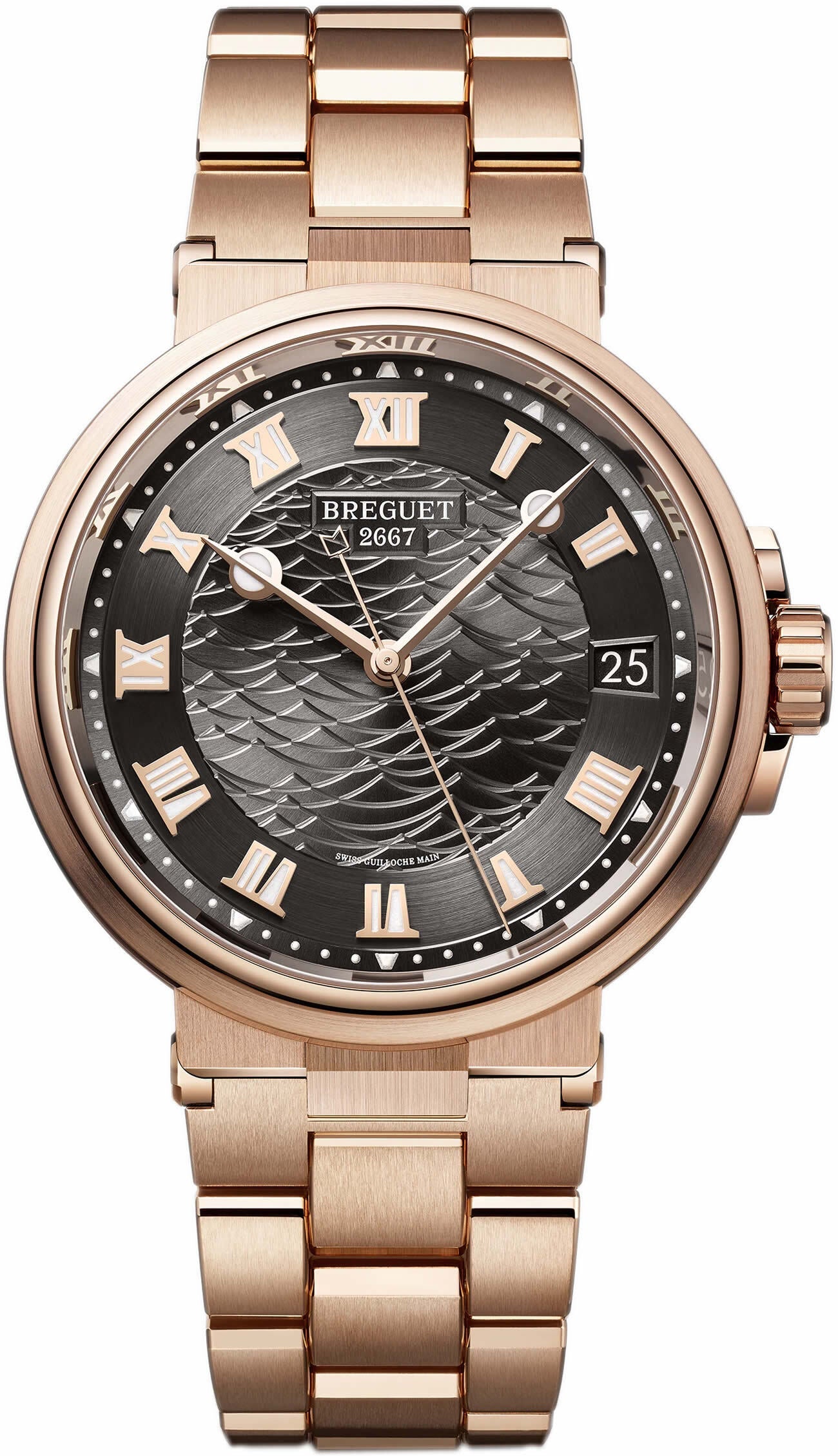 Breguet Marine 5517 18K Rose Gold Men's Watch