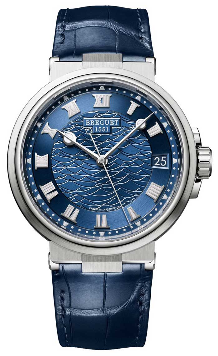 Breguet Marine 5517 18K White Gold Men's Watch