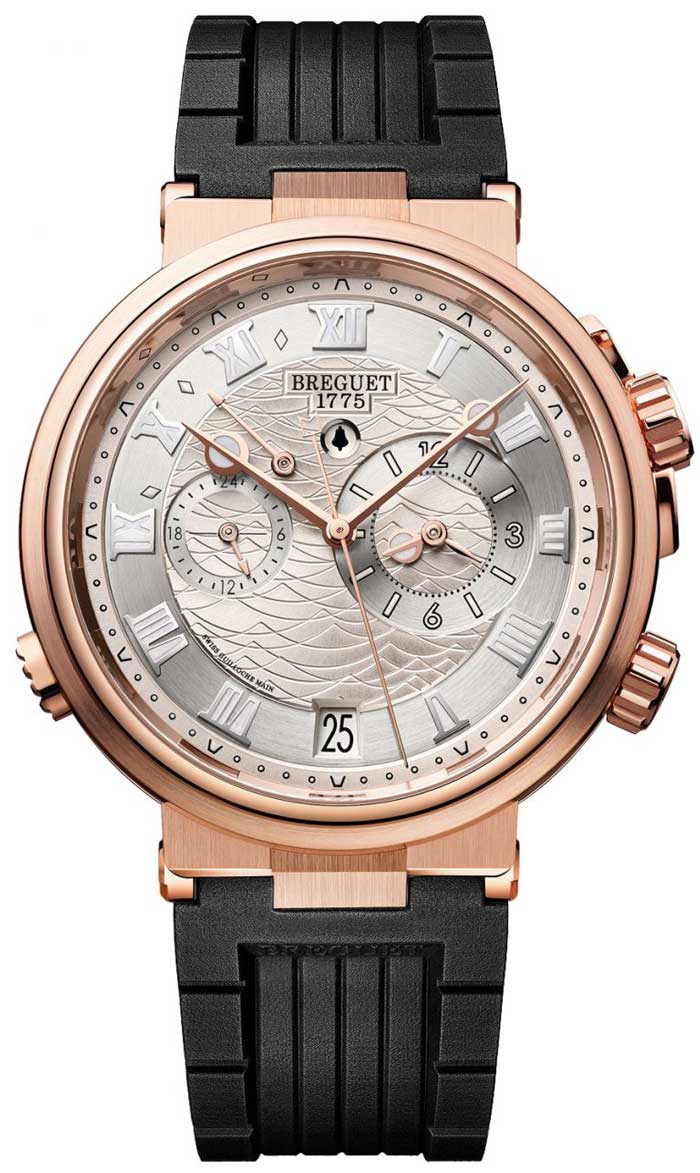 Breguet Marine 5547 Marine Alarme Musicale 18K Rose Gold Men's Watch