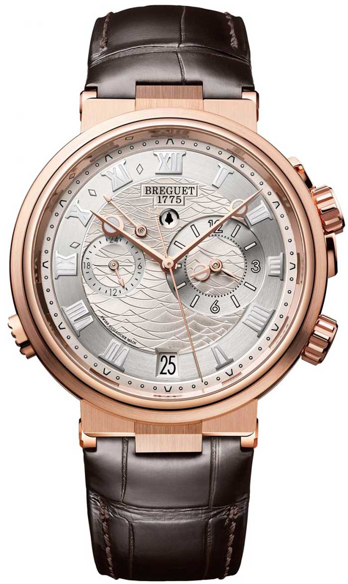 Breguet Marine 5547 Marine Alarme Musicale 18K Rose Gold Men's Watch