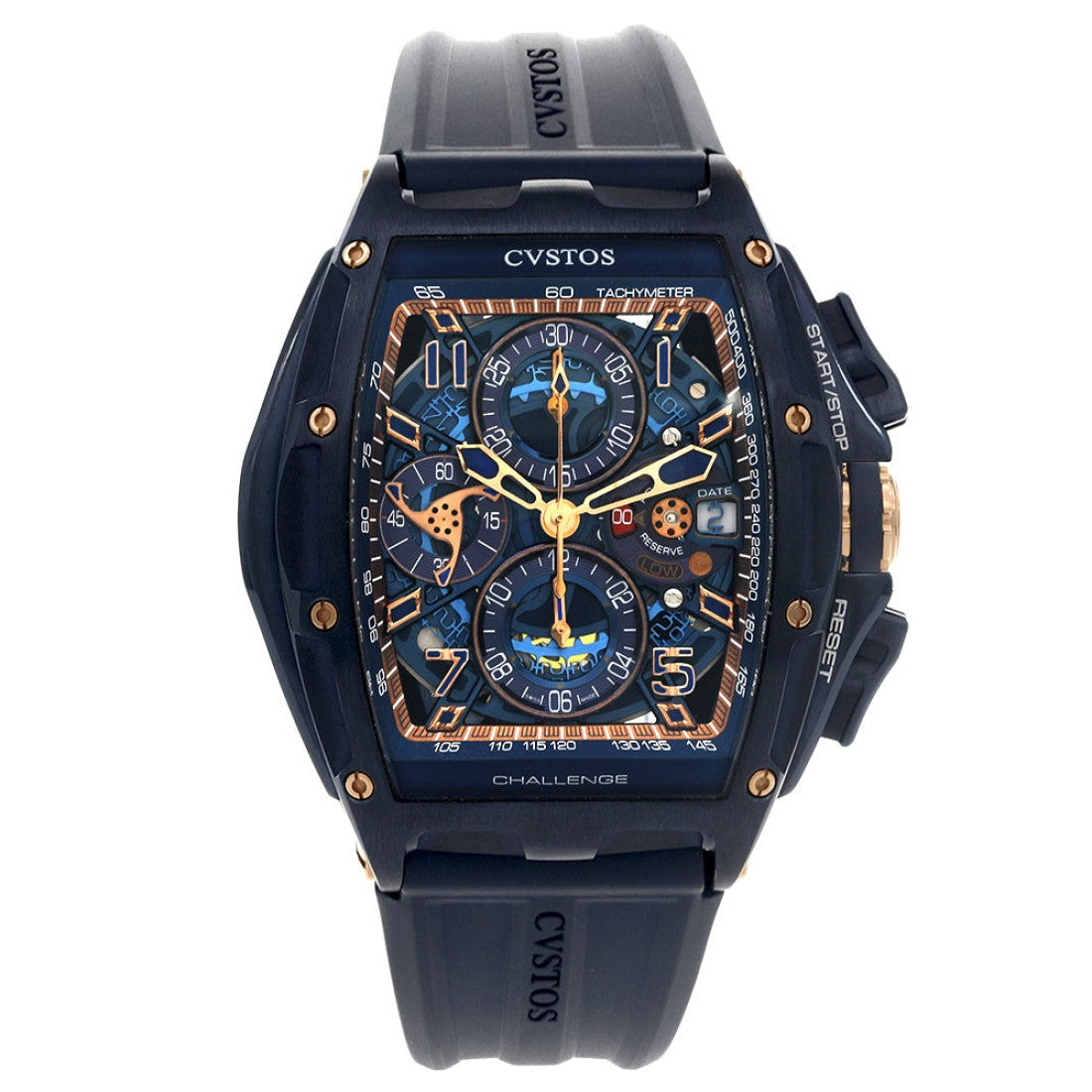Cvstos Challenge Chronograph-S Blue Steel B00107.4103001