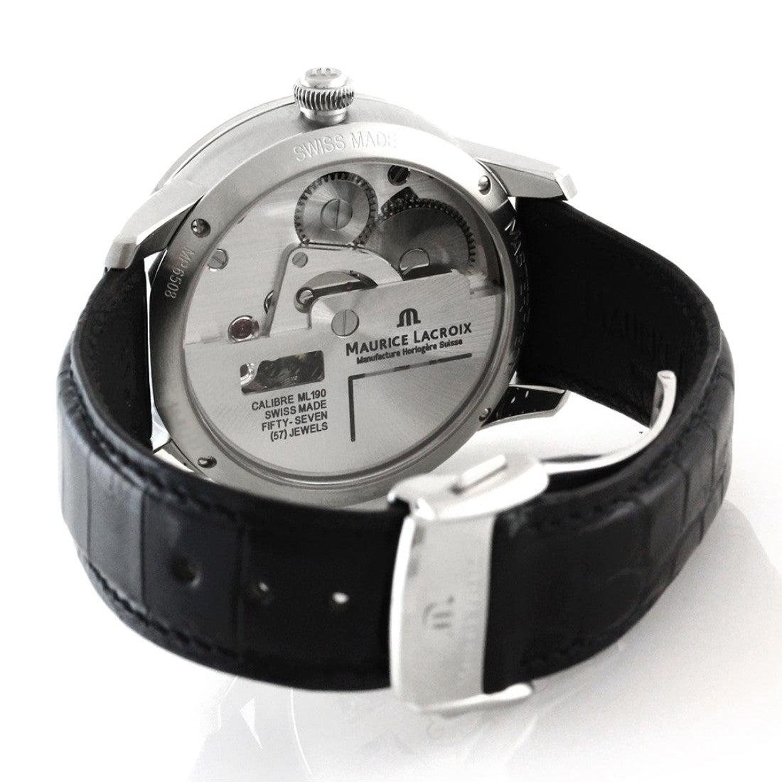 Maurice Lacroix Masterpiece Retrograde Calendar 43mm MP6508-SS001-130