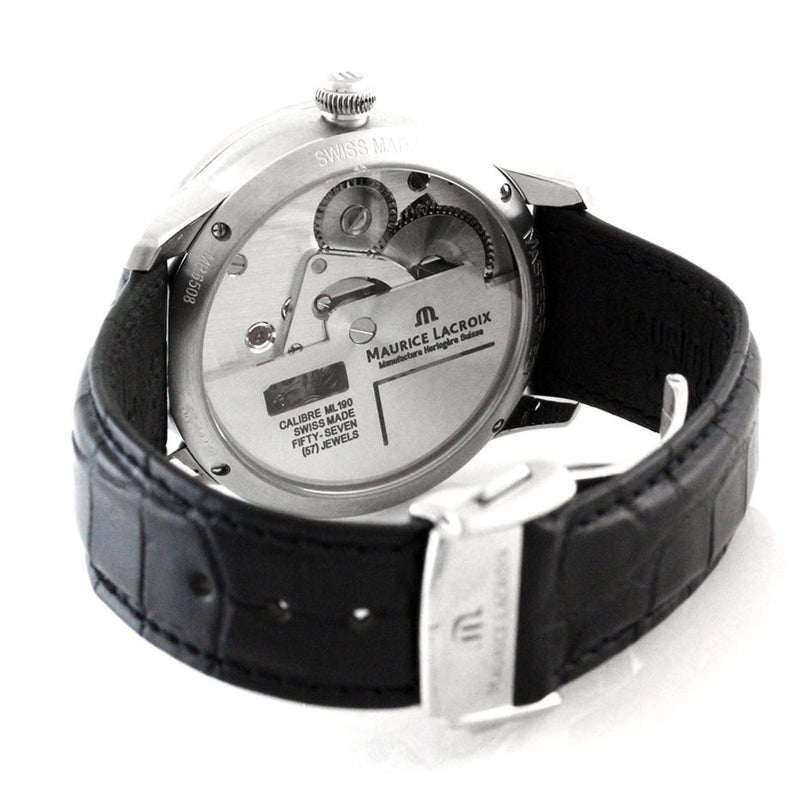 Maurice Lacroix Masterpiece Retrograde Calendar 43mm MP6508-SS001-130
