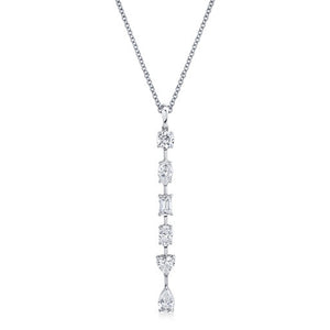 Fancy Shape Diamonds Pendant