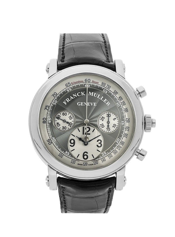 Franck Muller Vanguard Yachting Crongraph Rattrapante Stainless steel Men's Watch