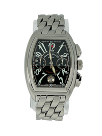 Franck Muller Conquistador Chronograph Stainless Steel Men's Watch