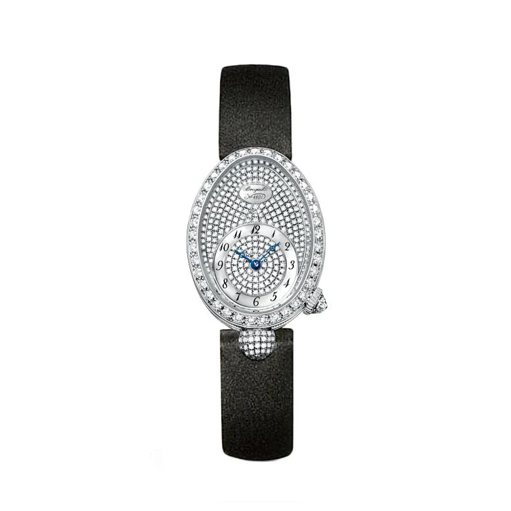 Breguet Reine de Naples 18K White Gold & Diamonds Lady's Watch