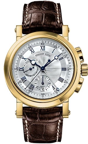 Breguet Marine Chronograph 18K Yellow Gold Men's Watch