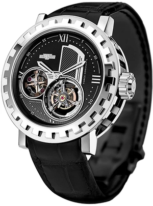DeWitt Academia Tourbillon Force Constante Mecanica 18K White Gold Men's Watch