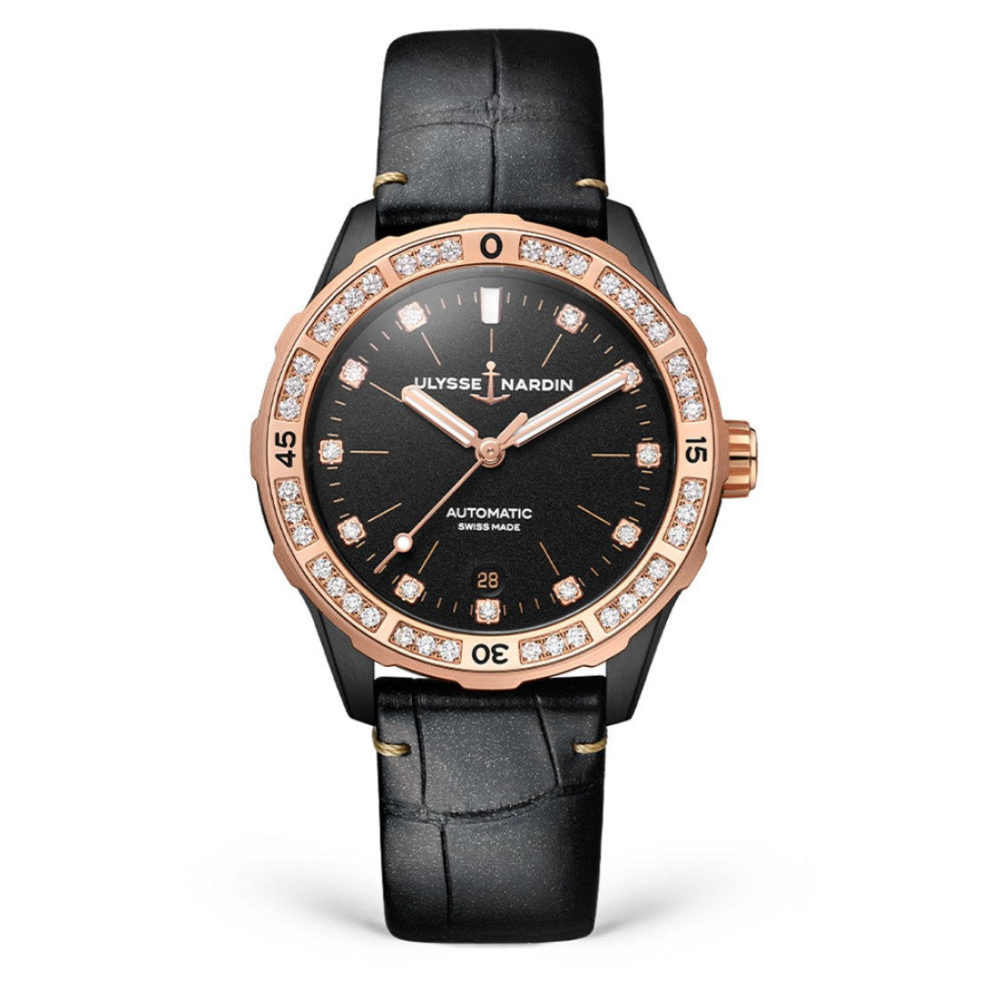 Ulysse Nardin Lady Diver 39mm 8165-182B/BLACK