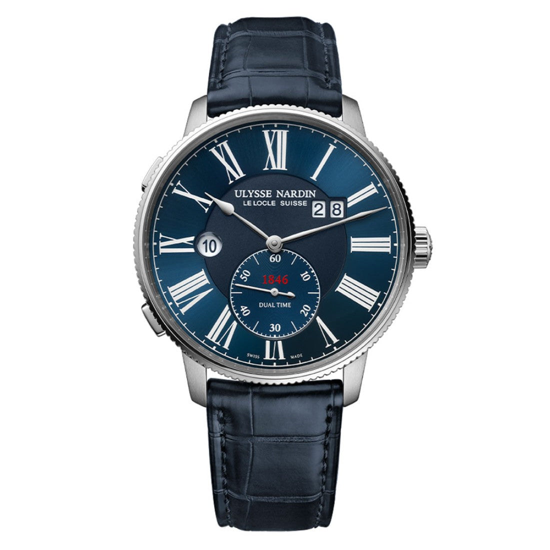 Ulysse Nardin Marine Torpilleur Dual Time 44mm 3343-320-3A/1A