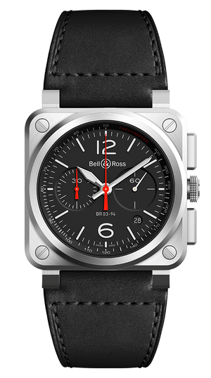 Bell & Ross Instruments BR 03-94 BLACK STEEL Men's Watch