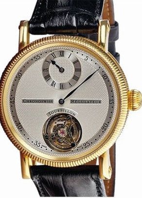Chronoswiss Regulateur Tourbillon 18k Rose Gold Men's Watch