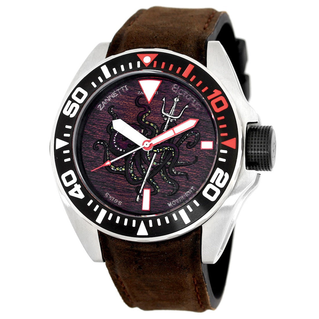 Zannetti 8ctopus Black Wood Edition OCP.A2S-W.M.2A.R