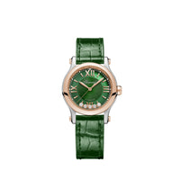Chopard Happy Sport Stainlees steel & 18K Rose Gold & Diamonds Ladies Watch