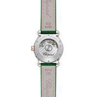 Chopard Happy Sport Stainlees steel & 18K Rose Gold & Diamonds Ladies Watch