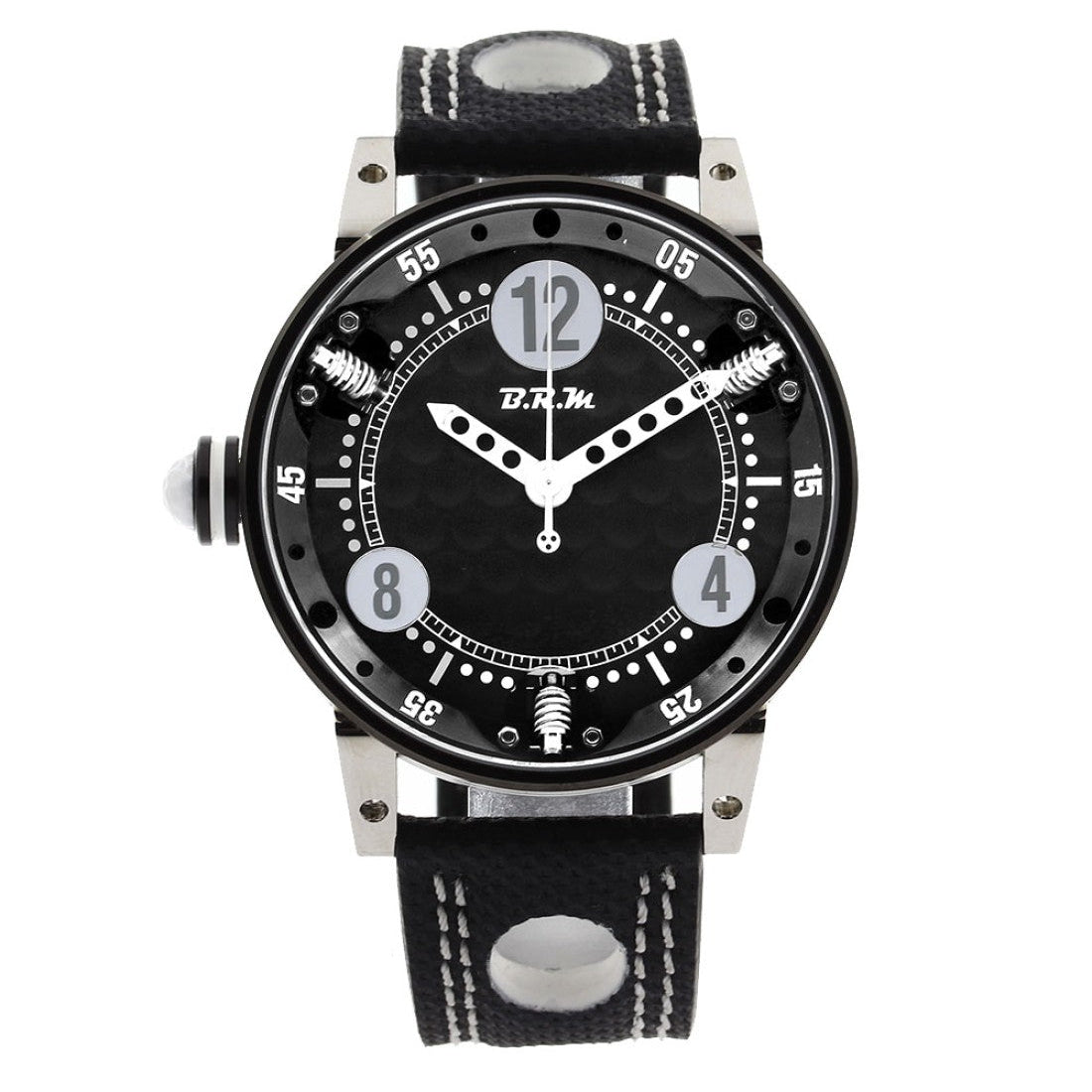 B.R.M Chronographes Golf 44mm Black PVD Stainless Steel GF6-44-SA-N-AG