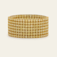 66.43 Carat Yellow Diamond Bracelet