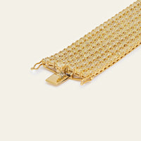 66.43 Carat Yellow Diamond Bracelet