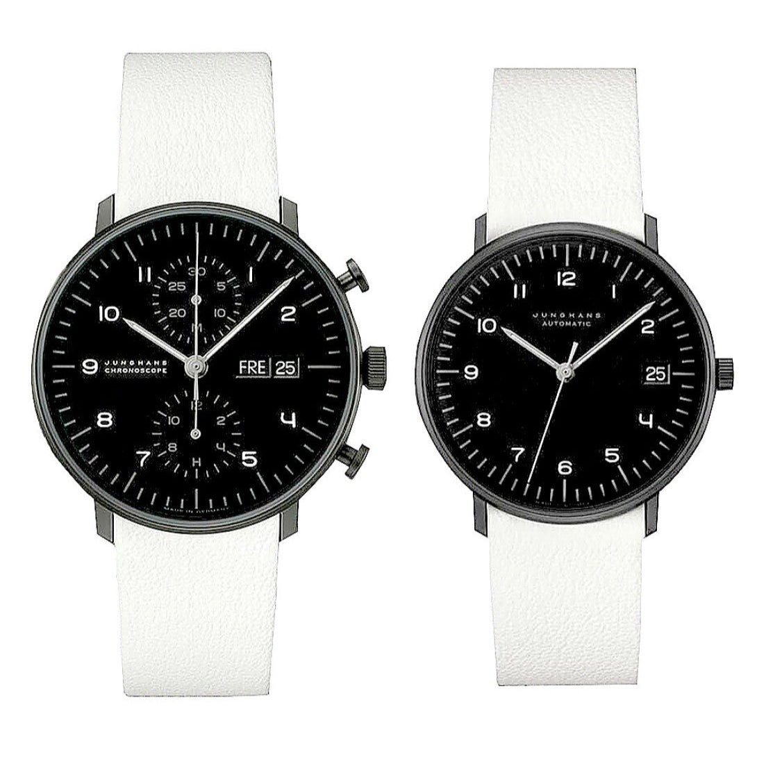 Junghans Max Bill Edition Set Kleine & Chronoscope 027/4018.03