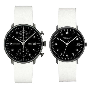 Junghans Max Bill Edition Set Kleine & Chronoscope 027/4018.03