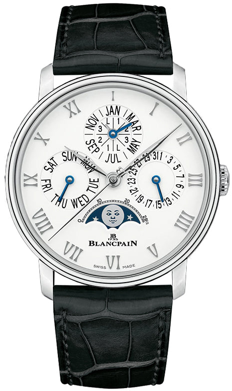 Blancpain Villeret Quantieme Perpetuel Stainless Steel Men's Watch