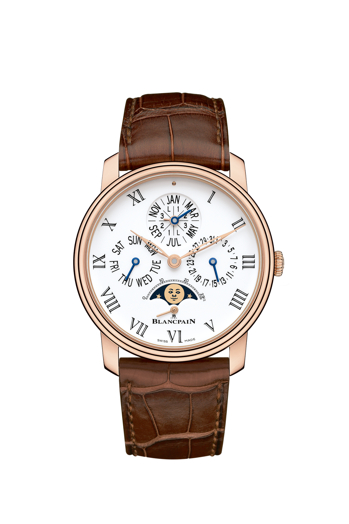 Blancpain Villeret Quantieme Perpetual 8 Jours Men's Watch