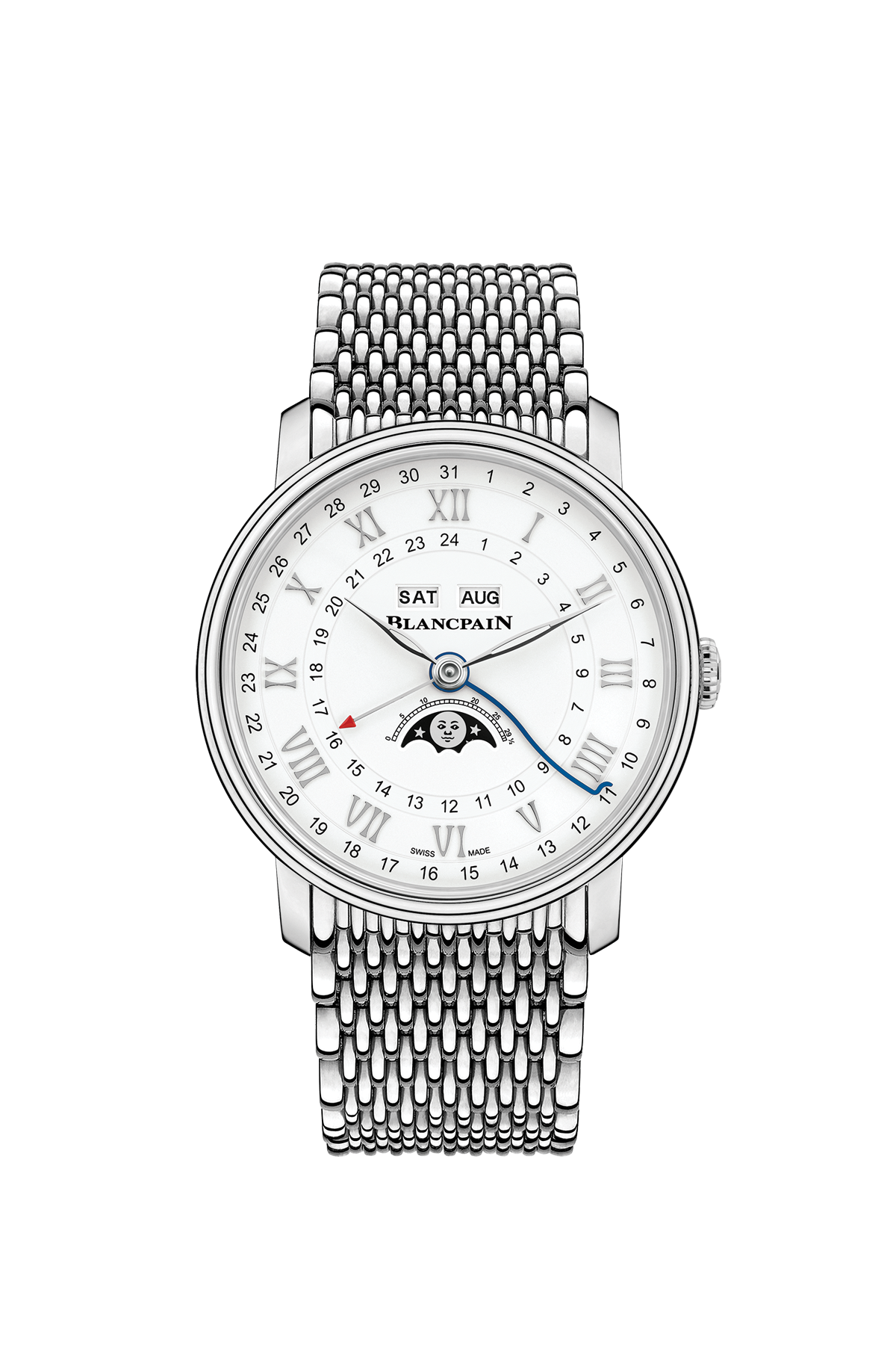 Blancpain Quantième Complet Phases de Lune GMT