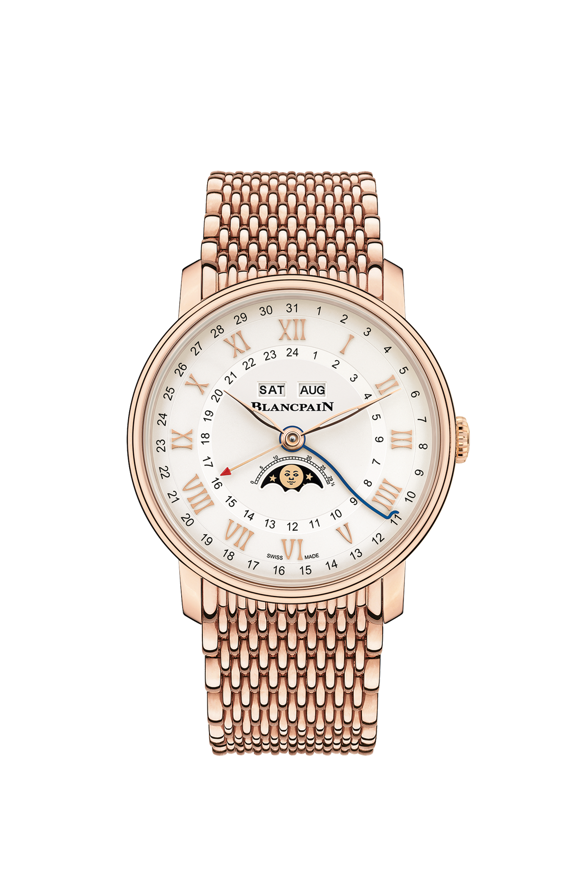 Blancpain Quantième Complet Phases de Lune GMT