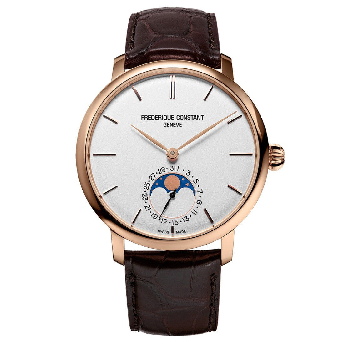 Frederique Constant Slimline Moonphase Manufacture FC-705V4S4