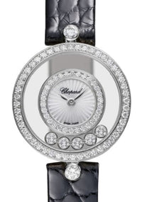 Chopard Happy Diamonds Icons 18K White Gold & Diamonds Ladies Watch