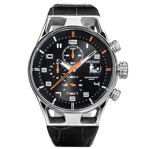 Locman Montecristo Chronograph 41mm 0542A01S-00BKORPK