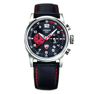 Locman Ducati Chronograph 42mm D105A01S-00BKRPKR