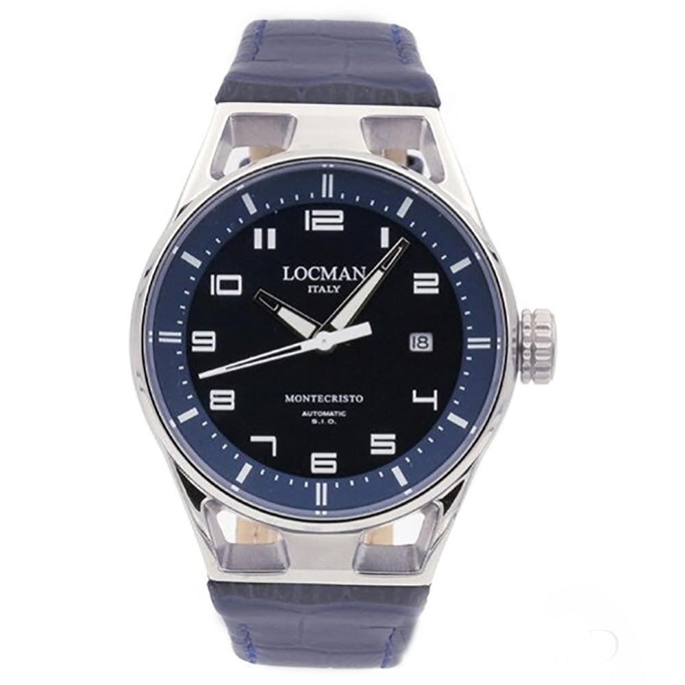 Locman Montecristo Automatic 41mm 0541A02S-00BLWHPB