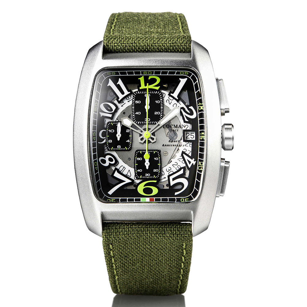 Locman Sport Anniversary Chronograph 37mm 0472L22S-LLTOGRCG