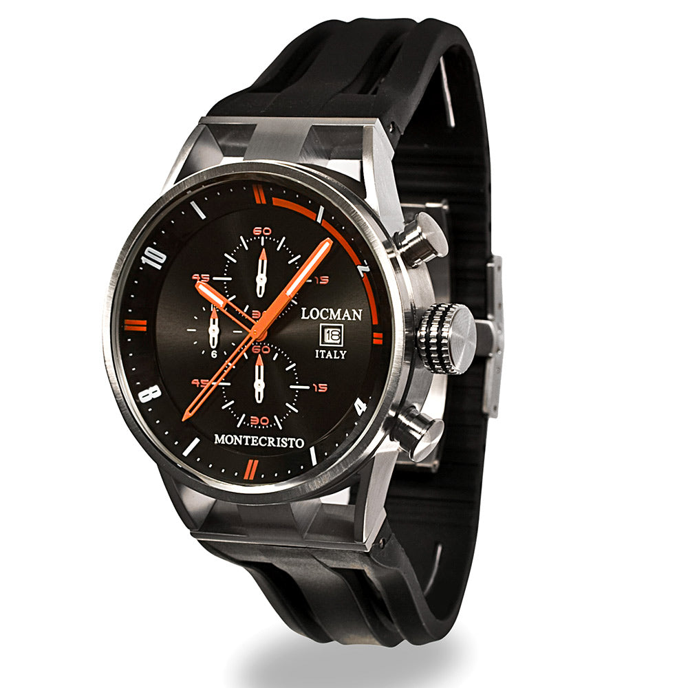 Locman Montecristo Chronograph 44mm 051000BKFOR0GOK