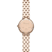 Chopard L’Heure Du Diamant Round Small 18K Rose Gold & Diamonds Ladies Watch