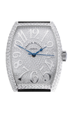 Franck Muller Curvex 18K White Gold & Diamonds Unisex Watch