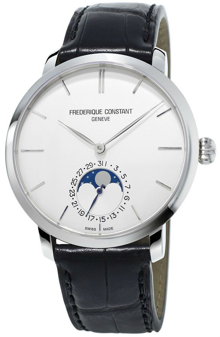 Frederique Constant Slimline Moon Phase Stainless steel Men's Watch