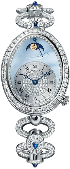 Breguet Reine de Naples 18K White Gold & Diamonds Lady's Watch