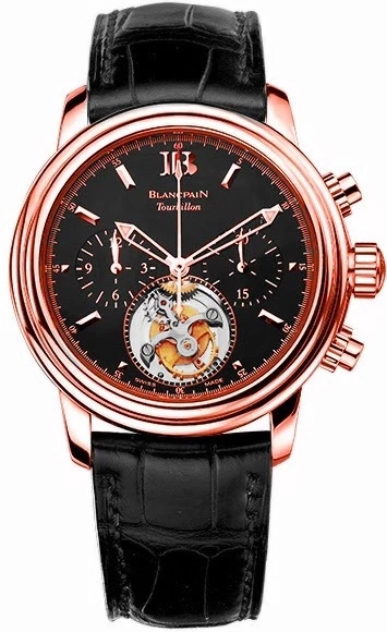 Blancpain Turbillon Chronograph 18K Rose Gold Men's Watch
