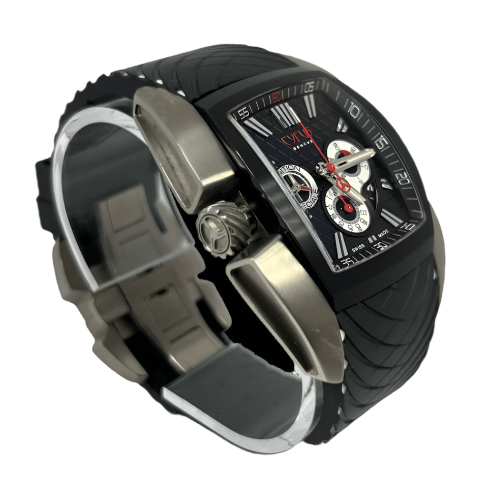 Cyrus Geneve Monaco GP Titanium Men's Watch