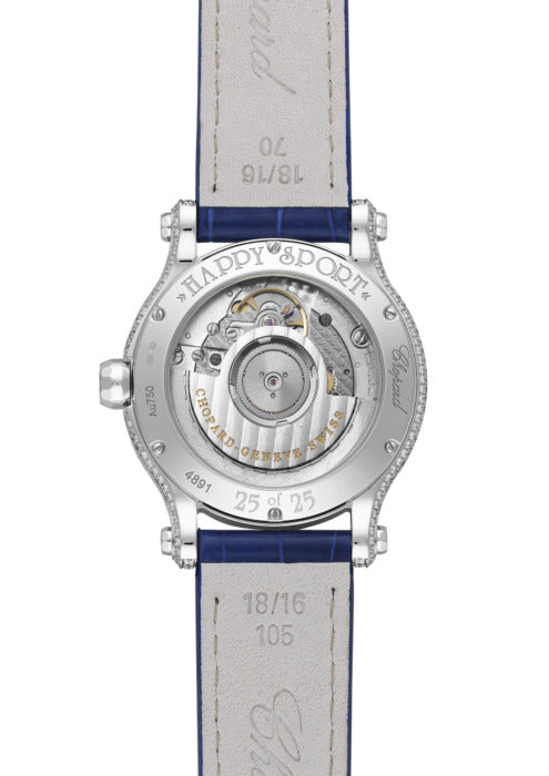 Chopard Happy Sport Joaillerie 18K White Gold & Diamonds Lady's Watch